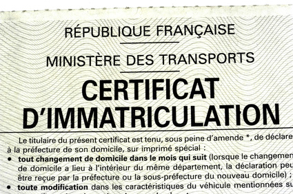 Carte grise : service, documentations